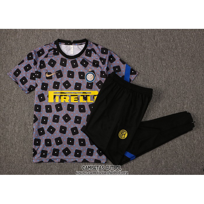 Chandal del Inter Milan Manga Corta 2021/2022 Gris
